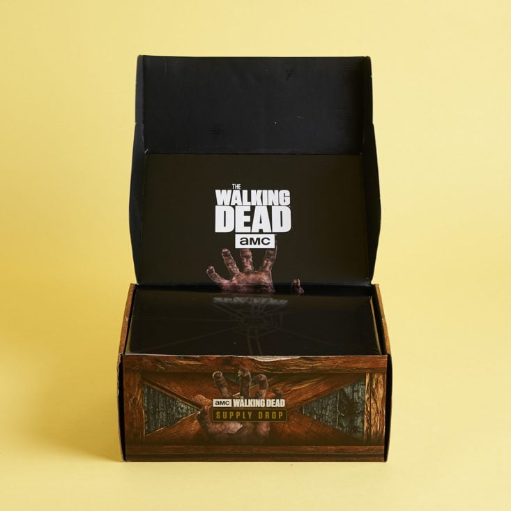 Walking Dead Supply Drop November 2018 - Box Open Front