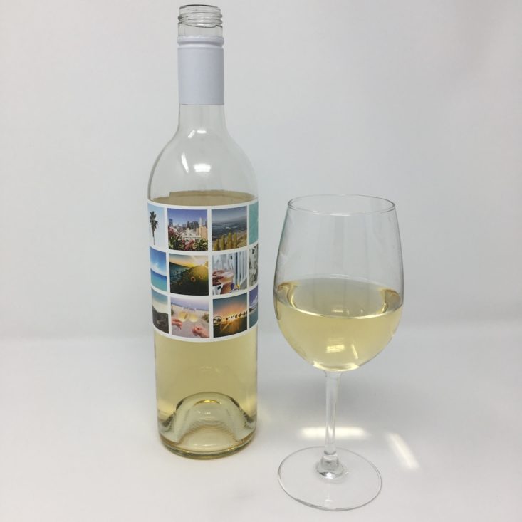 Winc Wine of the Month Review December 2018 - TBT FULL BOTTLE + GLASS Front