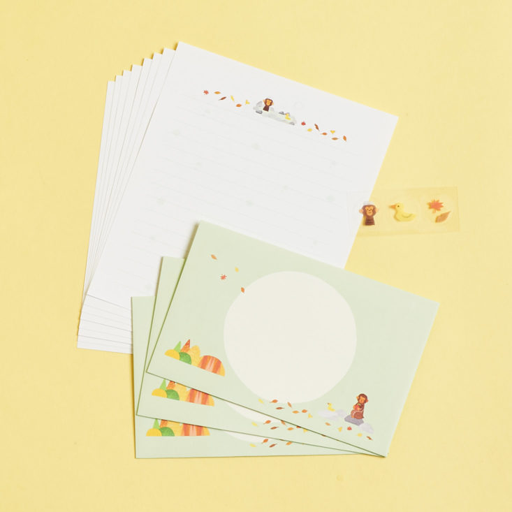 Zenpop Stationery notecards with envelopes and stickers