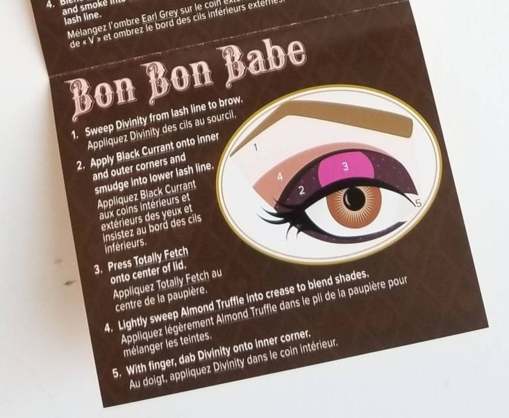 Too Faced Black Friday Mystery Box 2018 bon bon babe look instructions