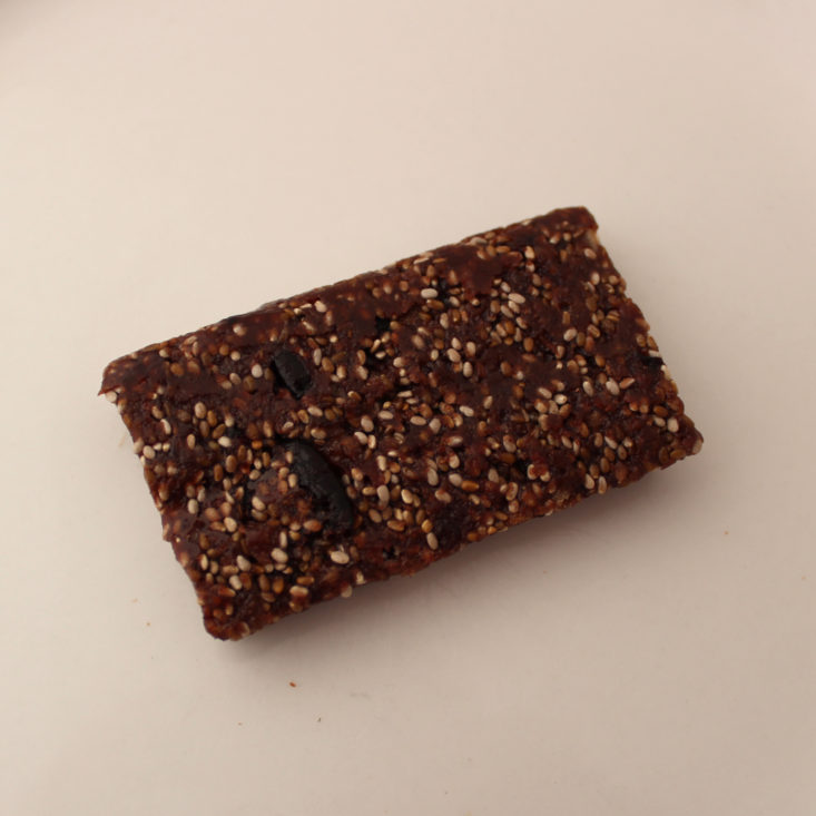 All Around Vegan Review January 2019 - Health Warrior Chia Bar in Acai Berry Top