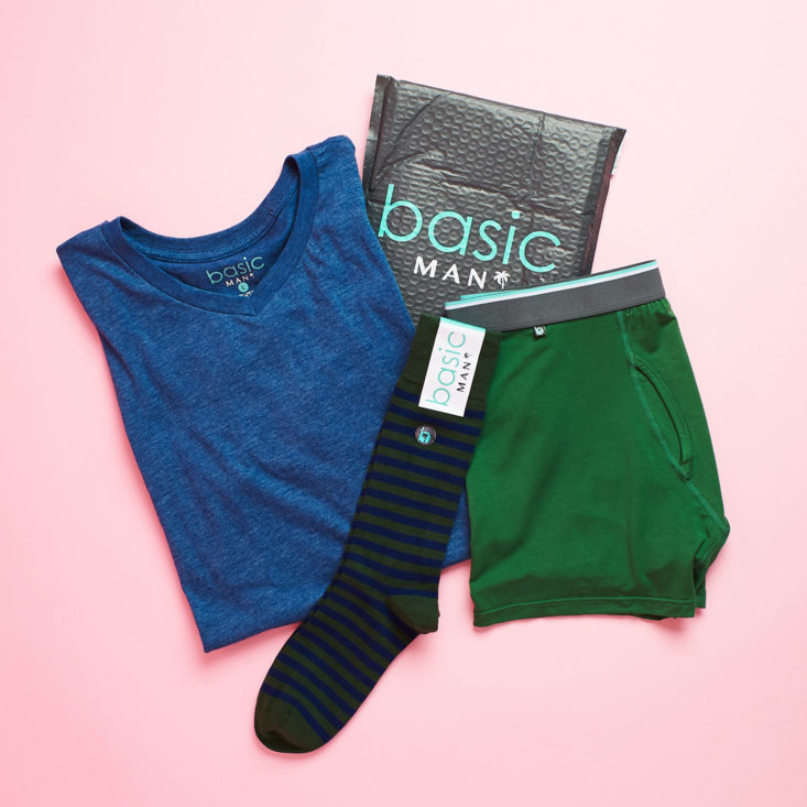 Basic Man Subscription Box Review January 2019 - All Wear Top