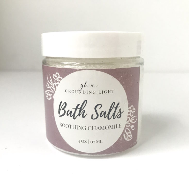 Bath Blessing Box January 2019 - Bath Salts Front