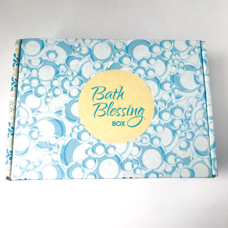 Bath Blessing Box January 2019 - Box Review Top