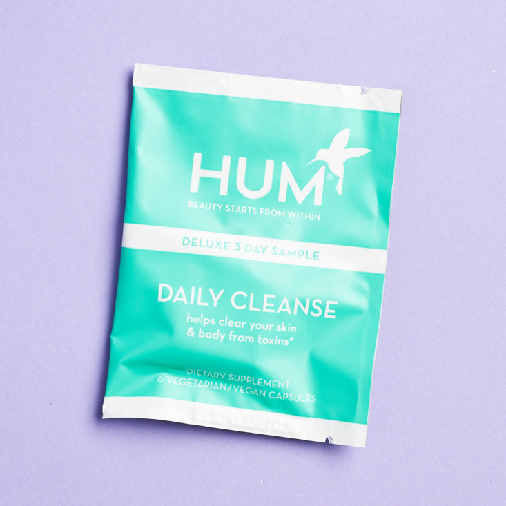 Beauty Fix January 2019 hum vitamins