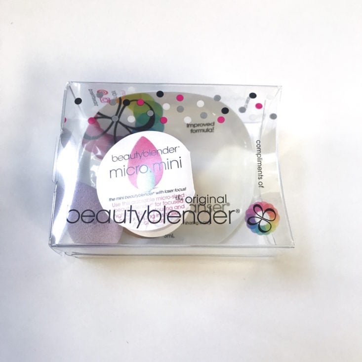 Birchbox Makeup January 2019 - Beautyblender Micro Mini In Lavender 1