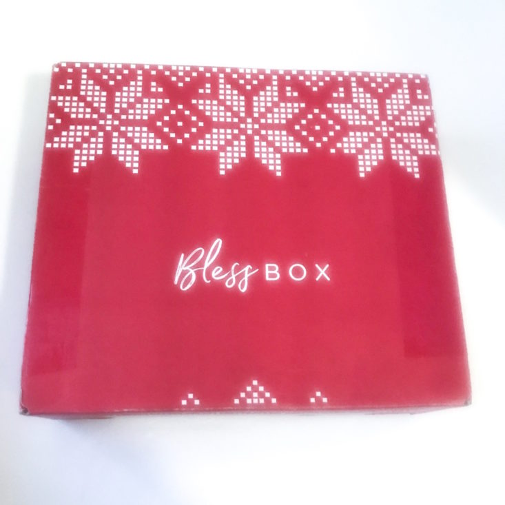 Bless Box December 2018 - Box Review Top