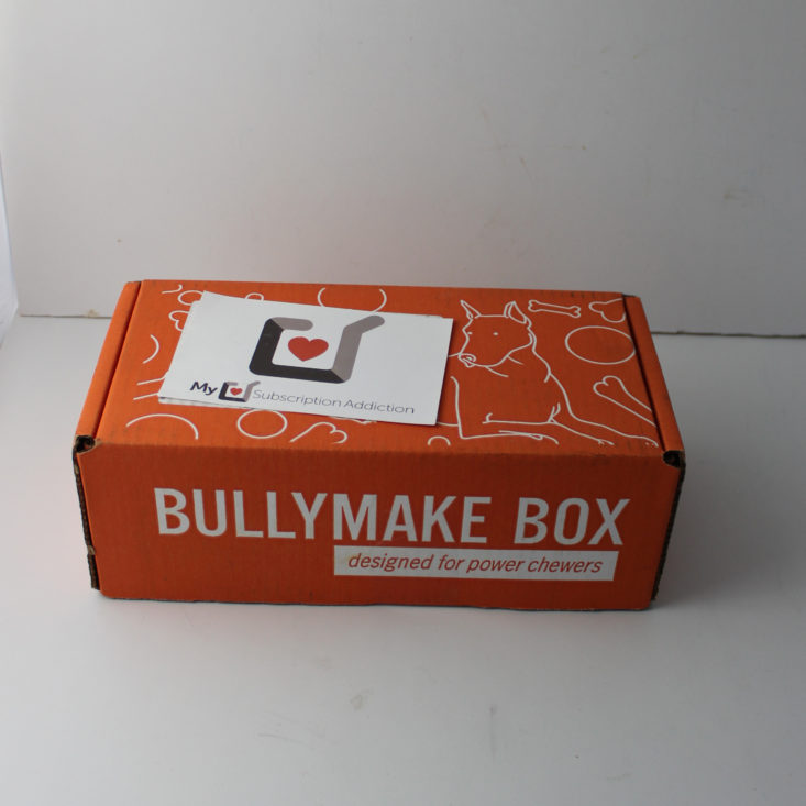 Bullymake Box January 2019 - Closed Box Front