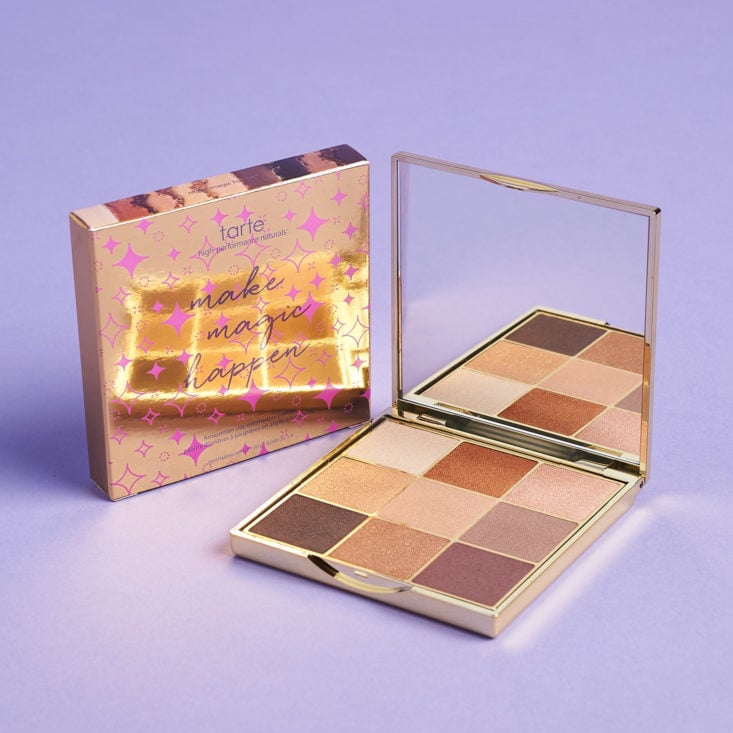 Cosmo Box January 2019 tarte palette with box