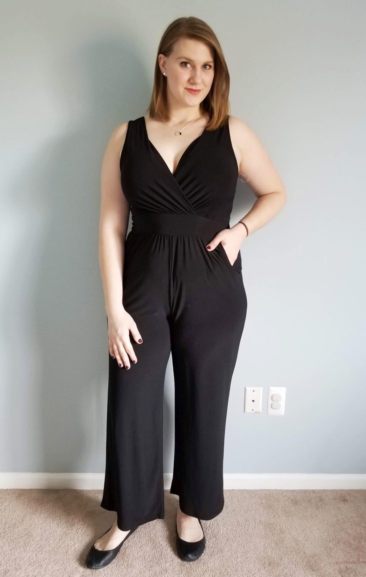 Daily Look December 2018 jumpsuit front