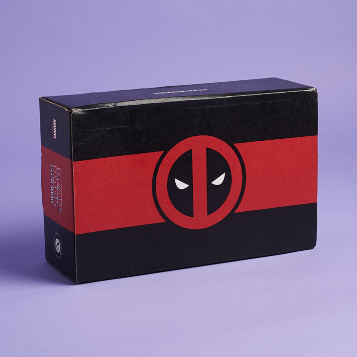 Deadpool Club Merc January 2019 - Box Review Front