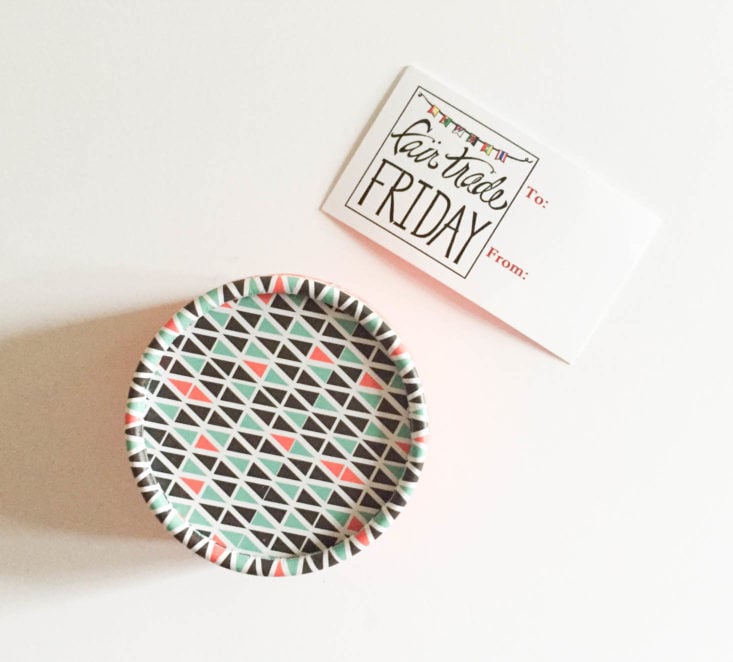 Fair Trade Friday Earring of the Month December 2018 - Box Open Top