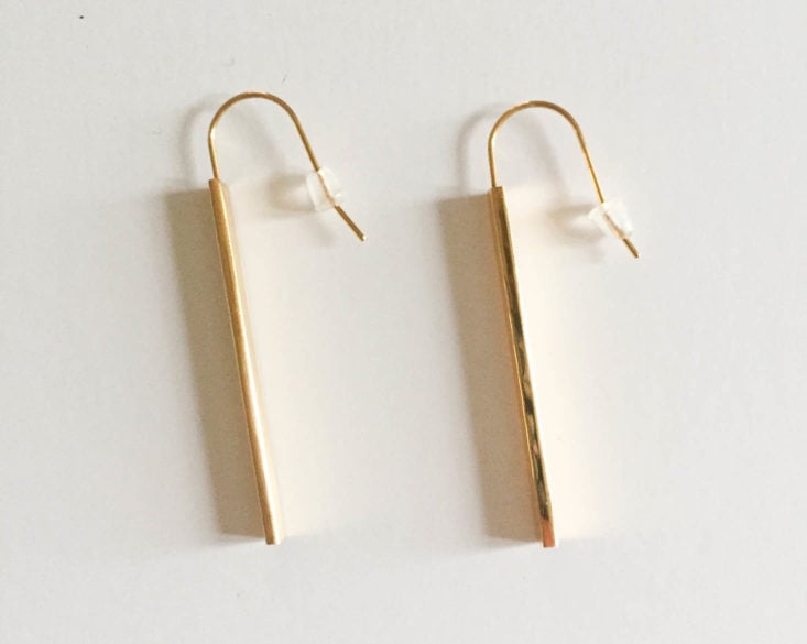 Fair Trade Friday Earring of the Month December 2018 - Gold Hammered Earrings Top