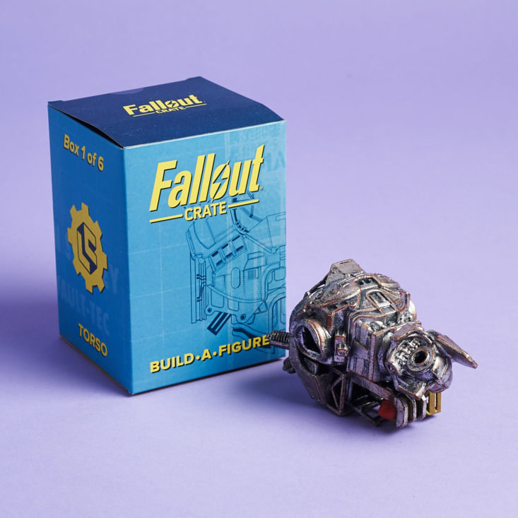Fallout Crate #7 Nuked January 2019 - Liberty Prime Build A Figure Torso 15