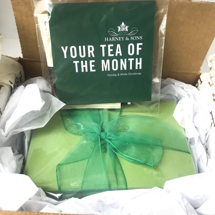 Harney & Sons Tea of the Month Premium Sachet December 2018 - Open Box 2