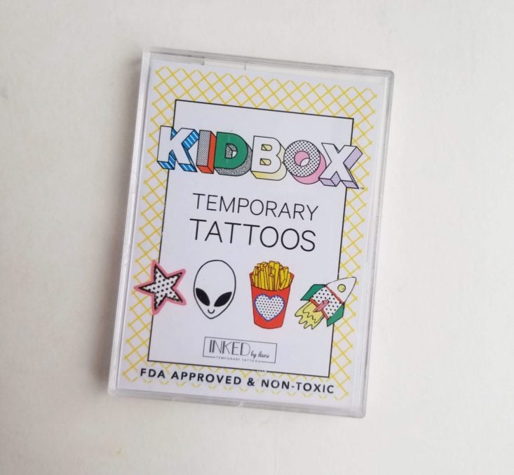 Kidbox boy spring 2019 temporary tattoos
