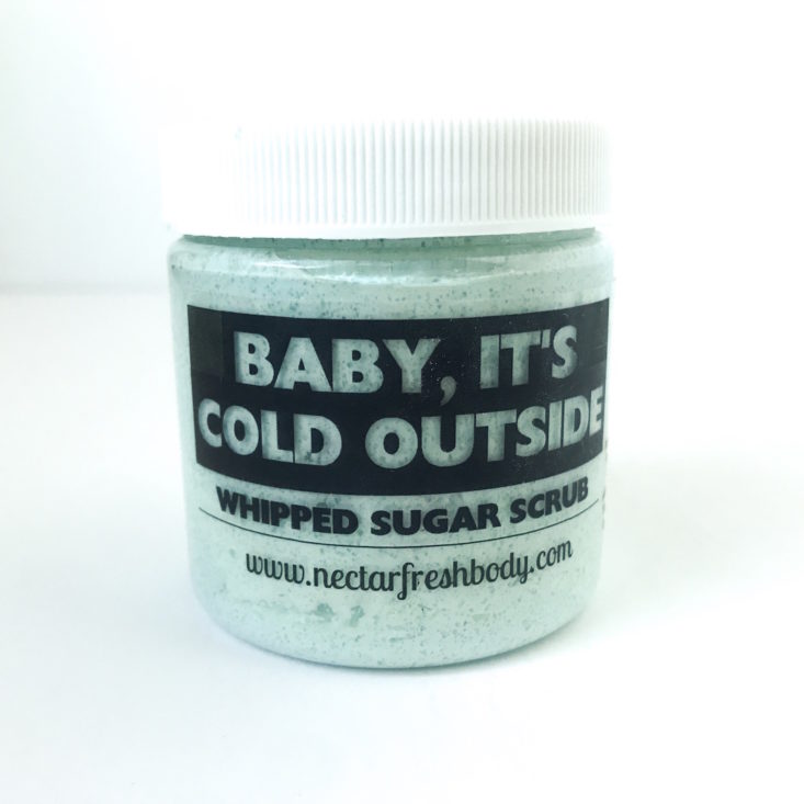 Lavish Bath January 2019 - Nectar Fresh Body Baby, It’s Cold Outside Scrub Front