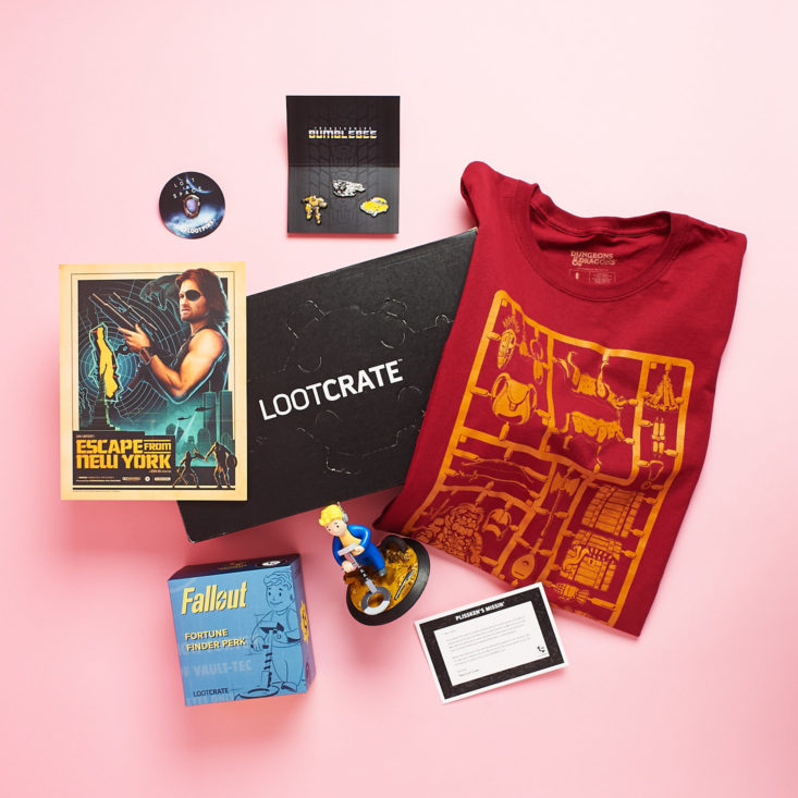 Loot Crate Scavenge December 2018 - All Products