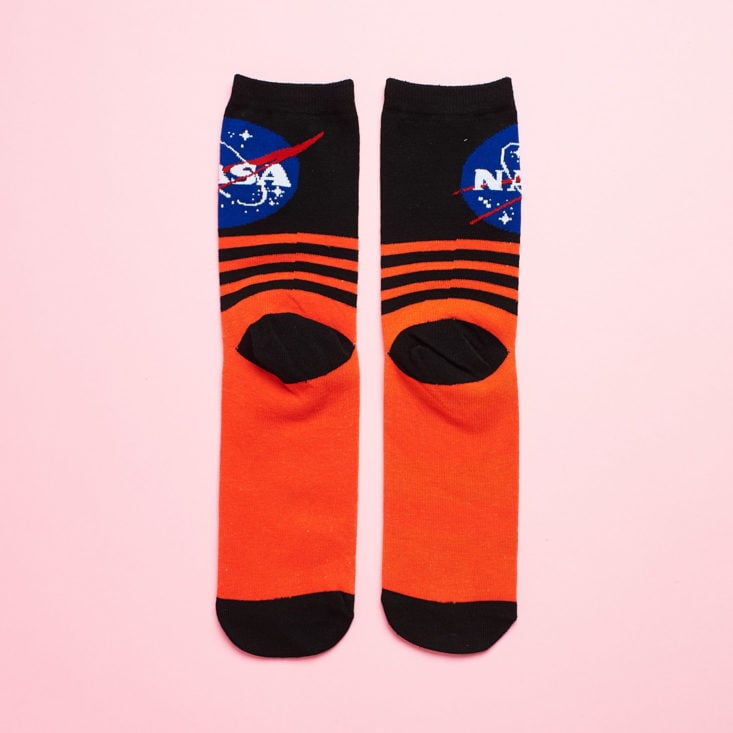 Loot Wear Socks orange space socks