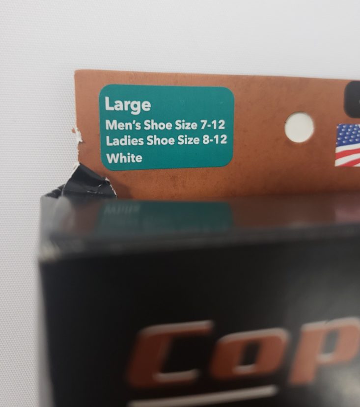 Mini Mystery Box Of Awesome January 2019 - Copper Sole Socks With Tag