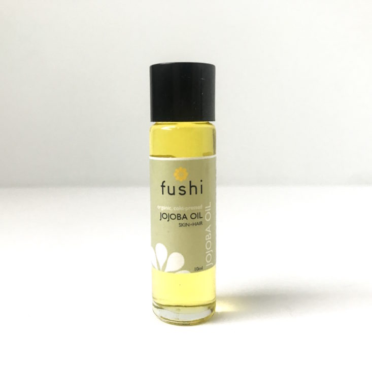 Naturisimo Detox Discovery Box January 2019 - Fushi Organic Jojoba Oil Bottle Front