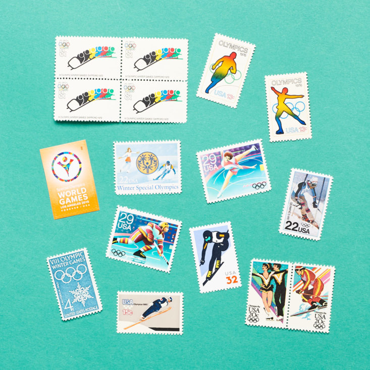 Postmarkd Studio vintage stamps