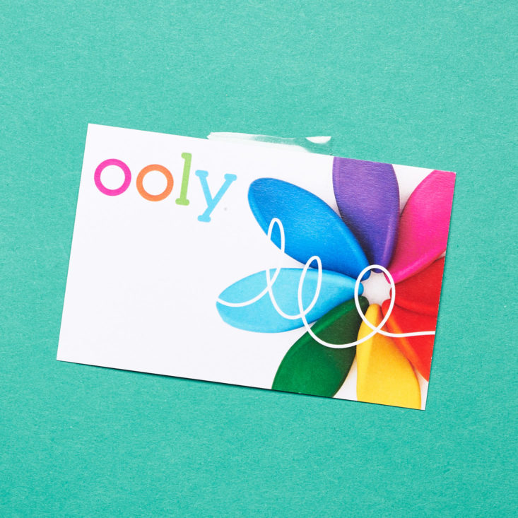 Postmarkd Studio ooly pen card