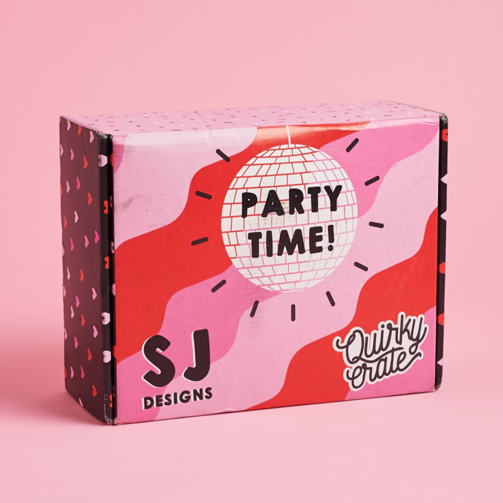 Quirky Crate party time box