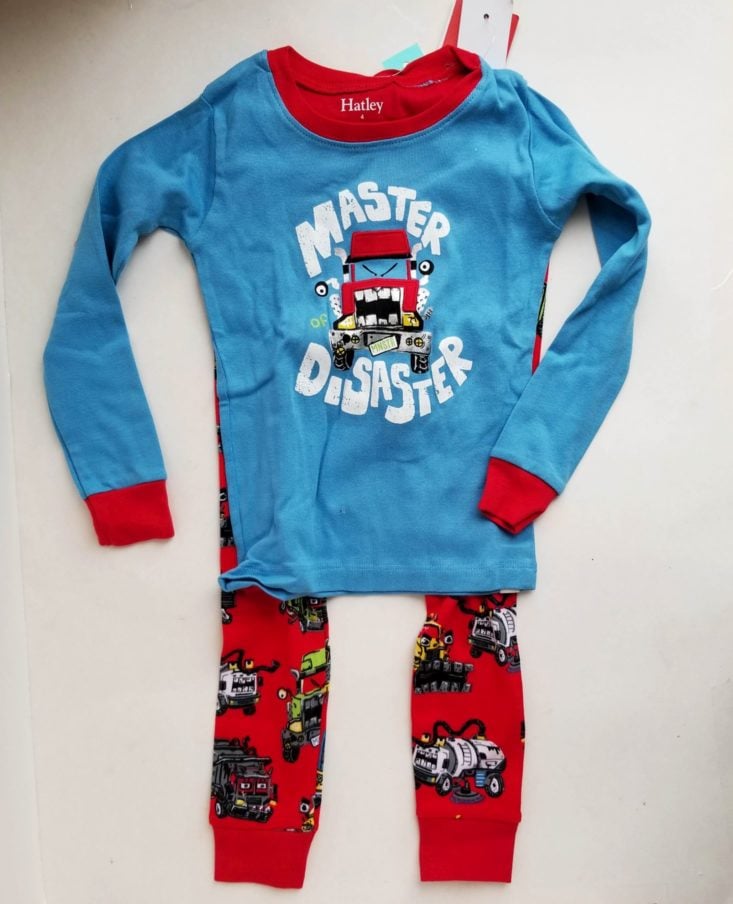 Stitch Fix Kids Boy February 2019 pajamas