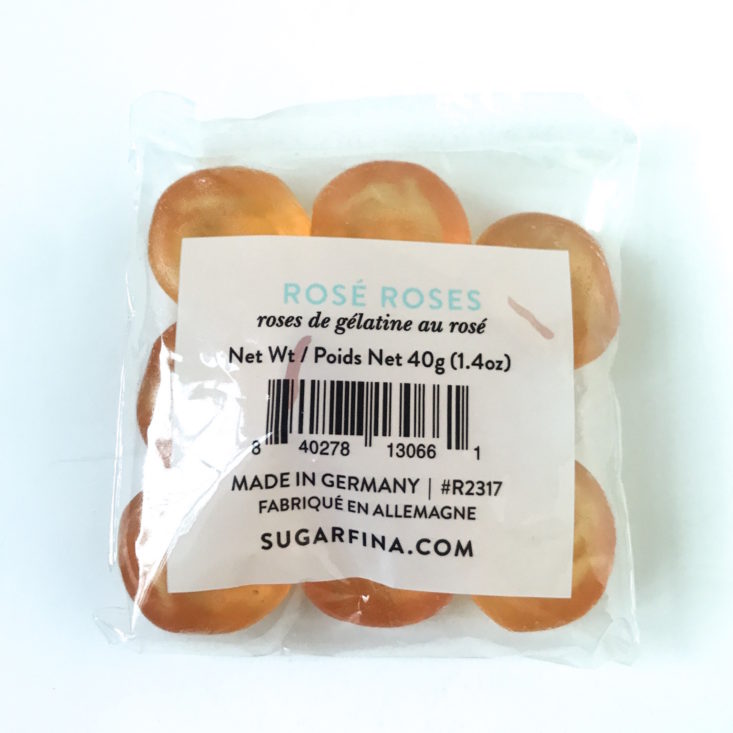Sugarfina Fukubukuro Mystery Bag January 2019 - Rosé Roses Taster Packet 2