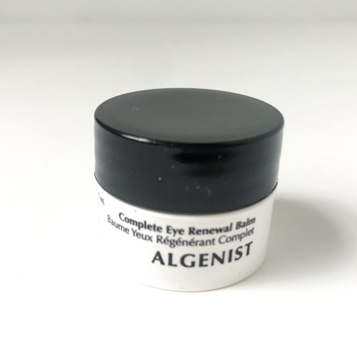 Ulta Love Your Skin Ingredients That Matter January 2019 - Algenist Complete Eye Renewal Balm 1 Front
