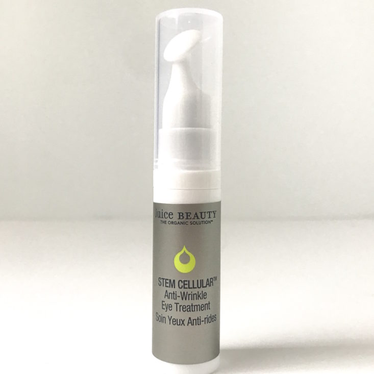 Ulta Love Your Skin Ingredients That Matter January 2019 - Juice Beauty STEM CELLULAR Anti-Wrinkle Eye Treatment Front