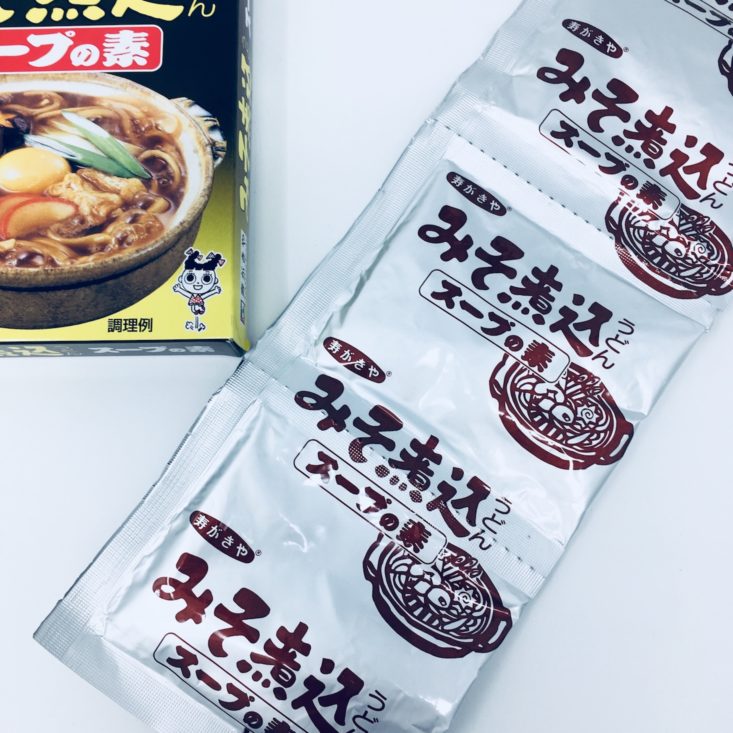 Umai Crate December 2018 - MISO UDON SOUP 2