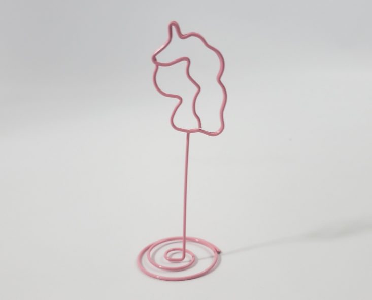 Unicorn Dream Box January 2019 - Unicorn Place Card Holder