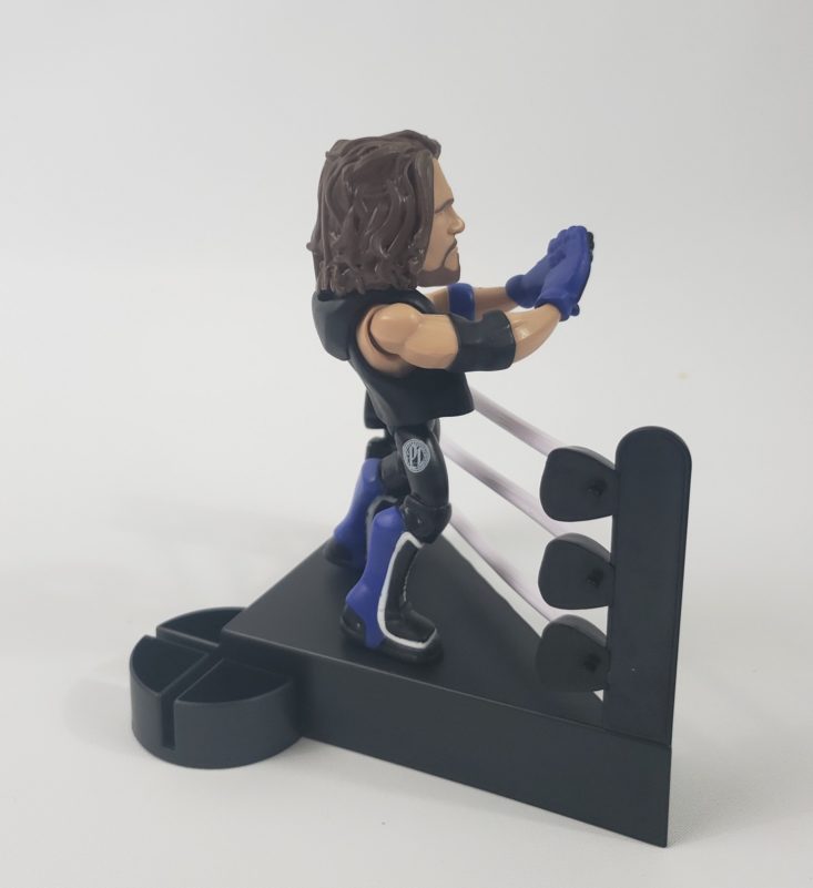 WWE Slam Crate by Loot Crate December 2018 - AJ Styles Collectible Figure Presented Side