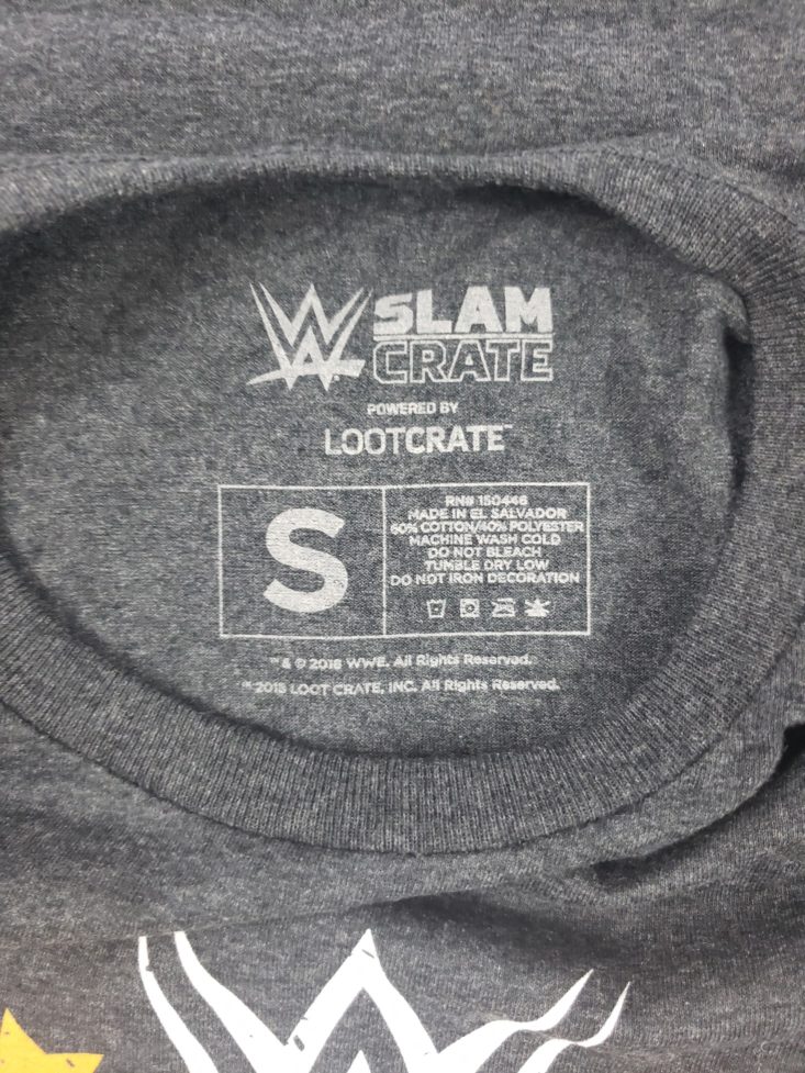 WWE Slam Crate by Loot Crate December 2018 - High Flyers Rey Mysterio T-Shirt Top