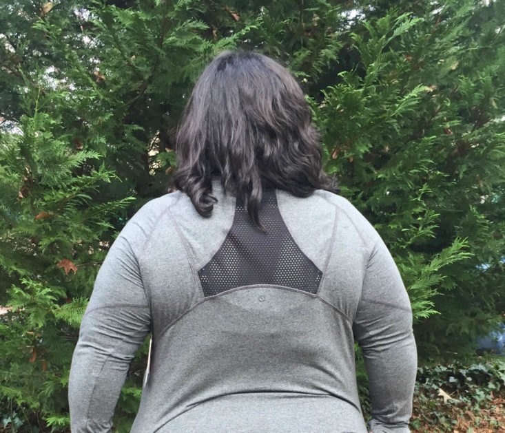 Wantable Fitness Edit Subscription Review December 2018 - Movement Tee by Shape Active On Back