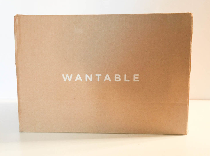 Wantable Style Edit Subscription Review December 2018 - Box Closed Front