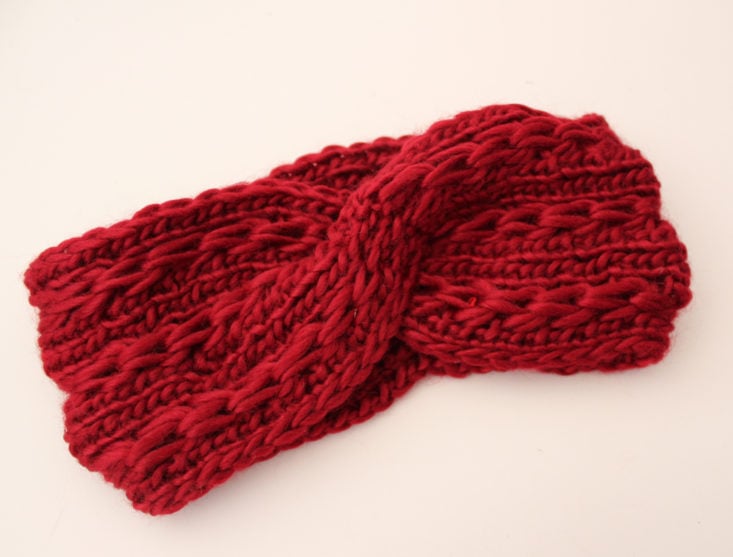 A Little Touch Of Magick January 2019 - Red Knit Headband Top 2