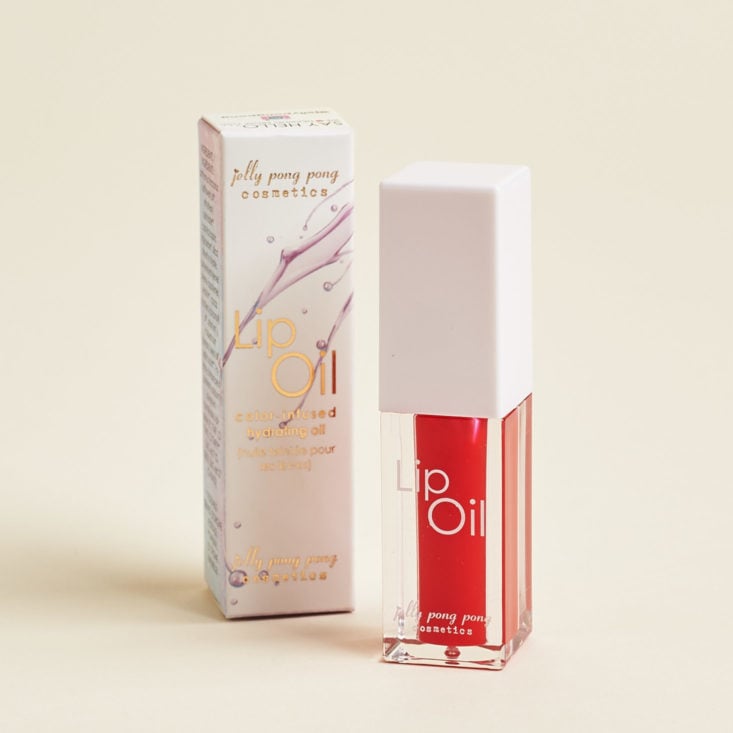 Color Curate January 2019 lip oil with packaging