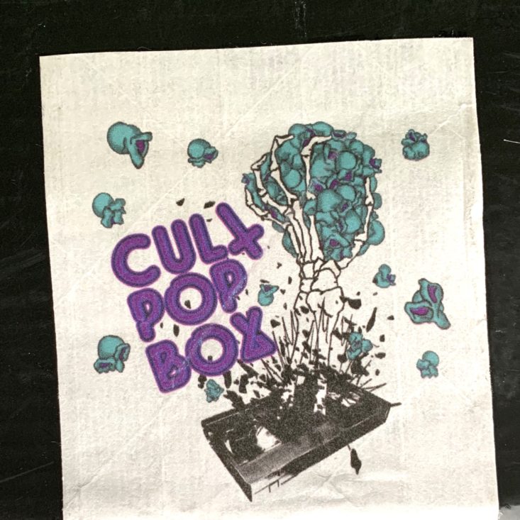Cult Pop Box January 2019- Insert Packaging