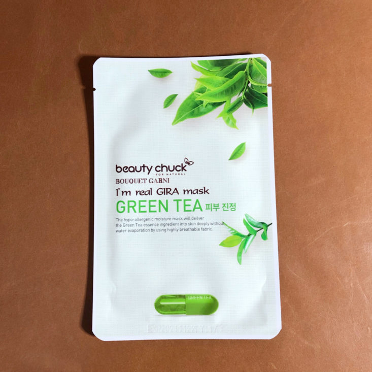 Facetory 4 Ever Fresh February 2019 - Beauty Chuck I’m Real Gira Mask Green Tea