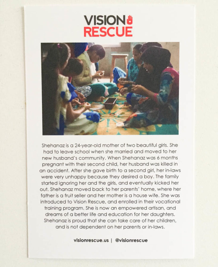 Fair Trade Friday Bracelet Of The Month February 2019 - Booklet 2