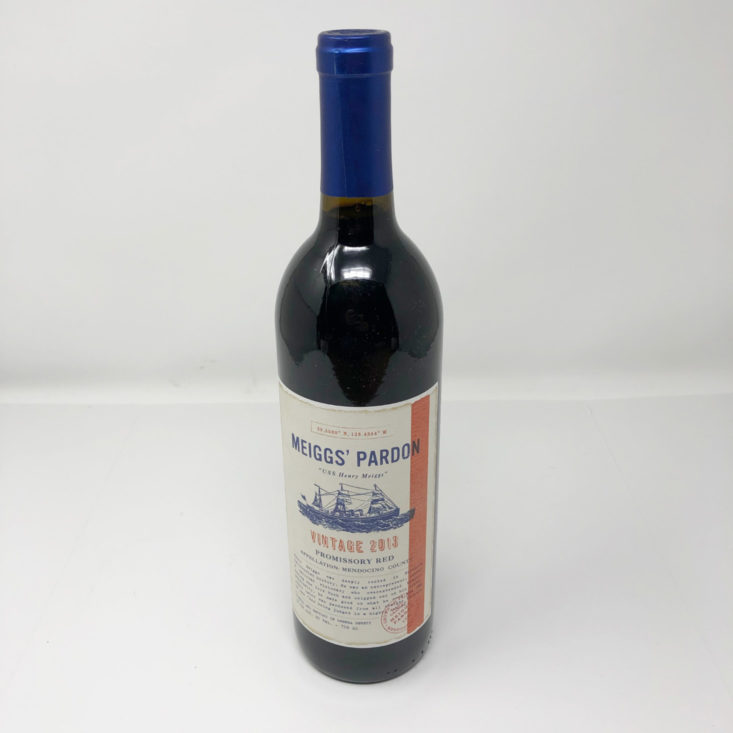 Firstleaf Wine February 2019 - 2013 Meiggs' Pardon Promissory Red (California) 29