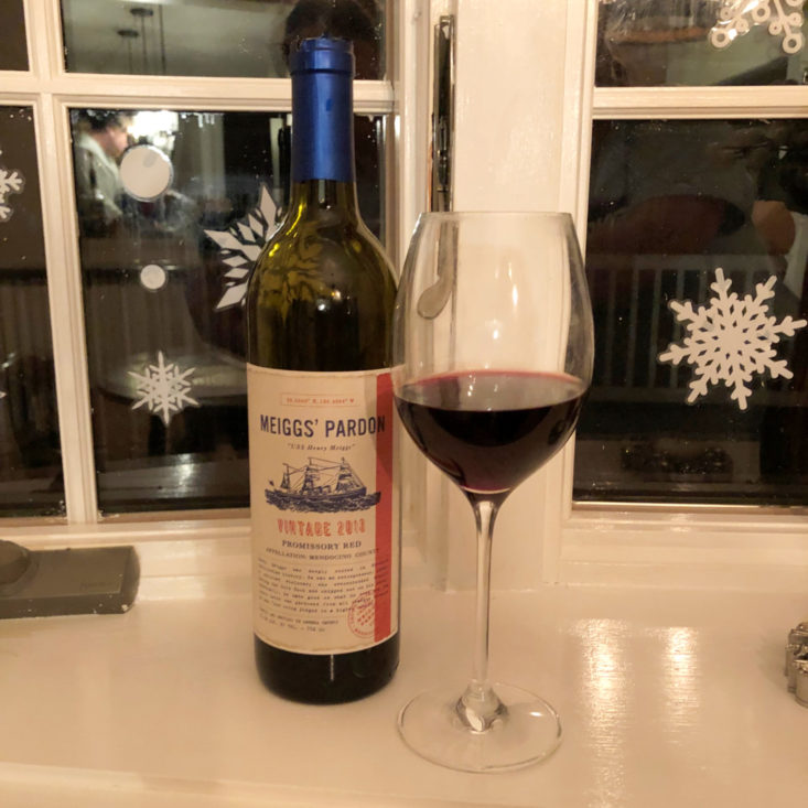 Firstleaf Wine February 2019 - 2013 Meiggs' Pardon Promissory Red (California) 30