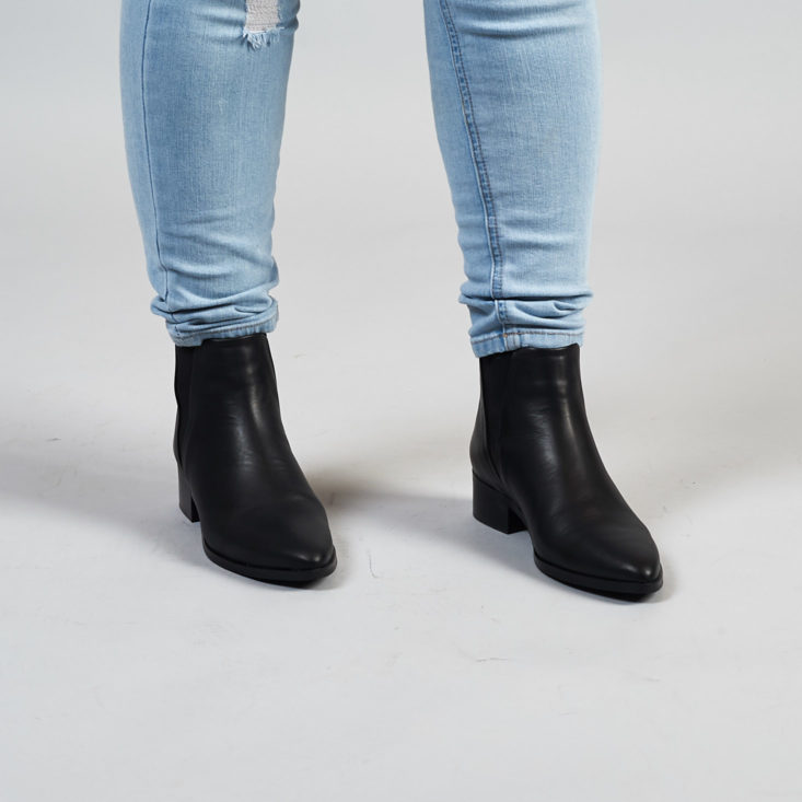 Frank and Oak black beatle boots