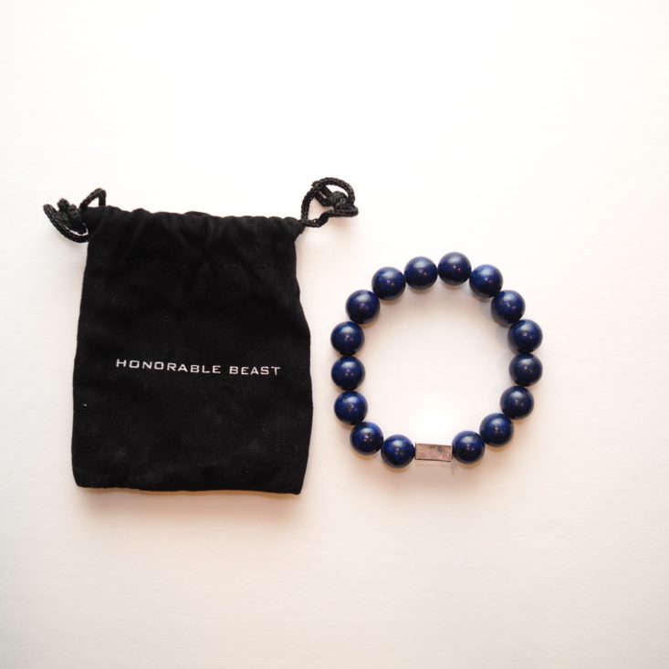 Gentlemans Box February 2019 - Honorable Beast Bracelet Top