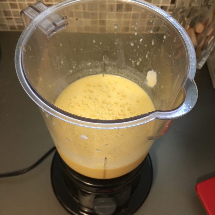 Home Chef Subscription Box Review February 2019 - SMOOTHIE BLEND 1