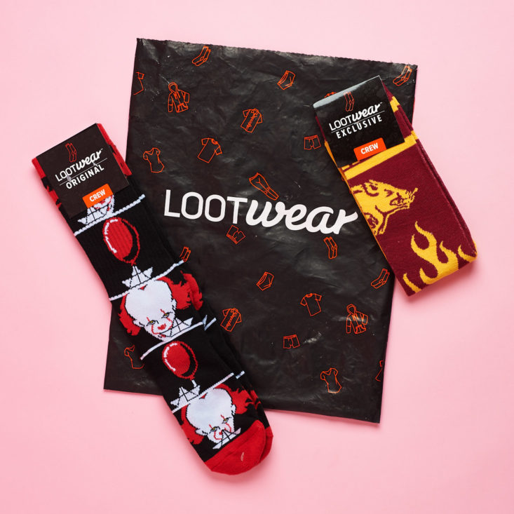 Loot Socks Cursed October 2018 socks