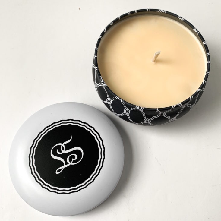 LoveSpoon Candle Club February 2019 - Orange & Chili Pepper Soy Candle Open Top